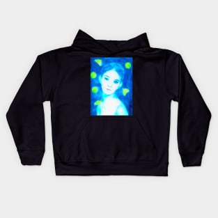 Moth Girl Kids Hoodie